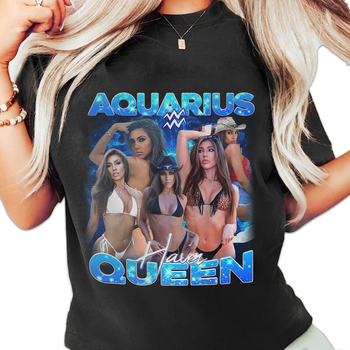 "Aquarius" Handcraft Tee