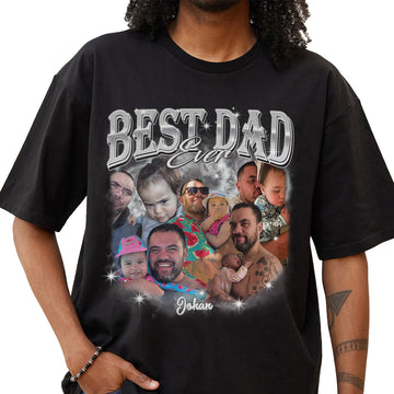 "Best Dad Ever" Handcraft Tee