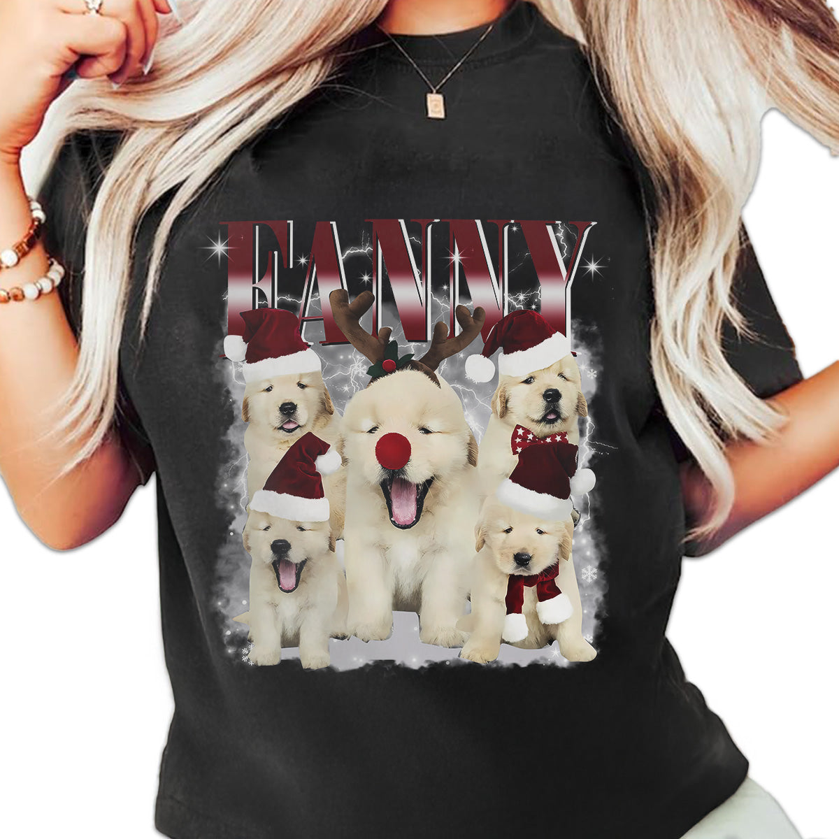 "Cute Reindeer" Handcraft Tee