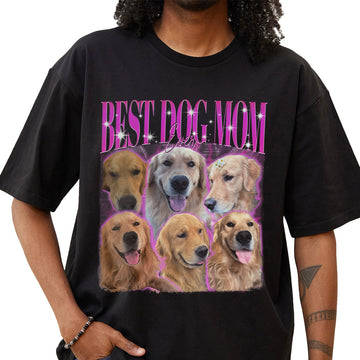"Best Dog Mom Ever" Handcraft Tee
