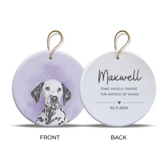 Watercolor Pet Handcraft  Ornament