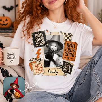Boo Crew Vintage Handcraft Tee