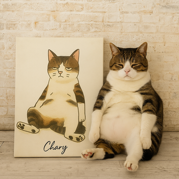 Funny Ugly Pet Portrait Wall Art Poster