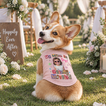 "My Mom Getting Married" Handcraft Pet Jumper