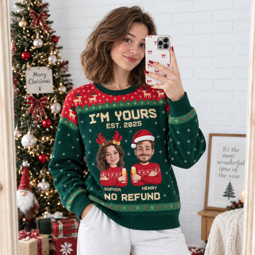 "I'm Yours" Handcraft Sweatshirt