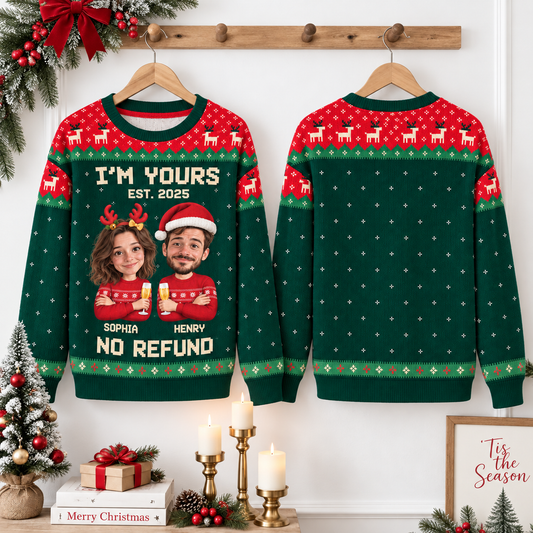 "I'm Yours" Handcraft Sweatshirt