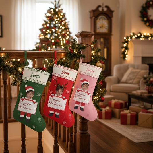 Dear Santa Christmas Stocking