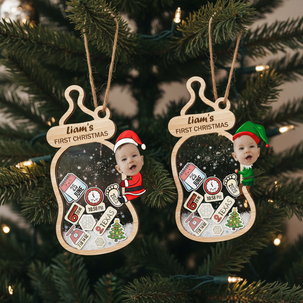 The Little Sparkle Shaker Ornament