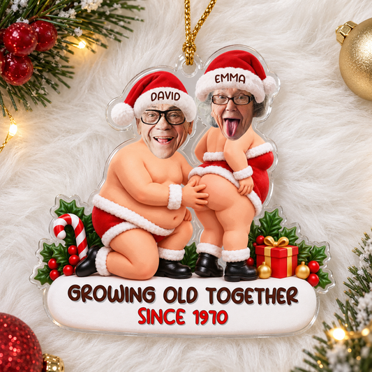 Grow Old Together Handcraft Ornament