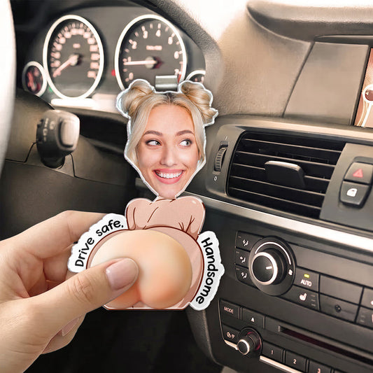 Drive Safe Squishy Handcraft Keychain