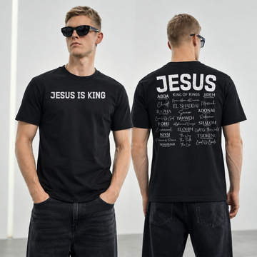 Names Of Jesus Christian Handcraft Tee