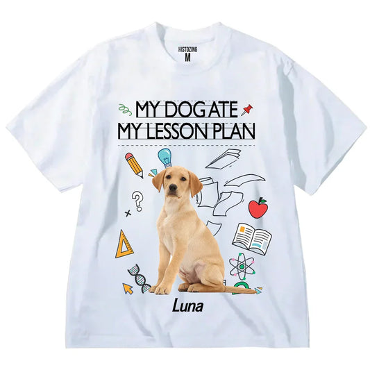 "My Dog ate my Lesson Plan" Handcraft Tee