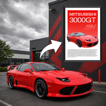 "Editorial" Car Wall Art Poster