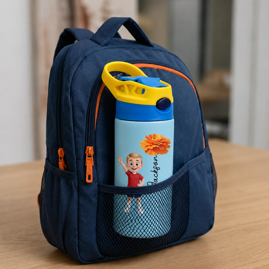 Custom Kids Insulated Water Bottle