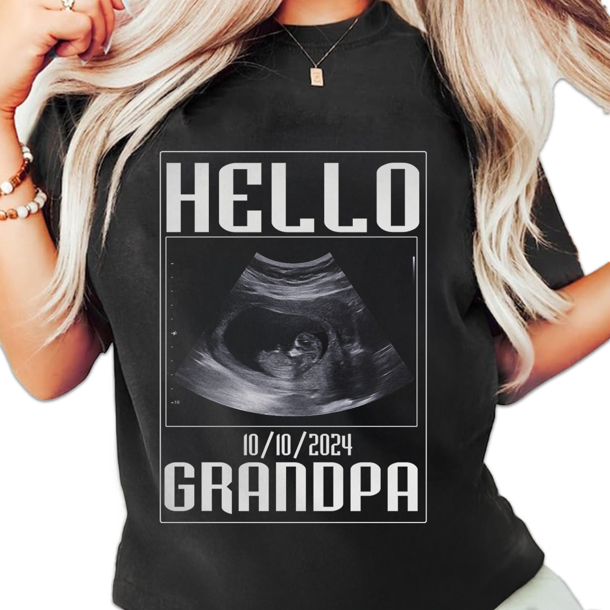 "Sonogram" Handcraft Tee
