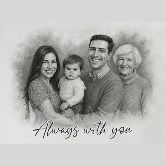 Always With You Handcrafted Wall Art