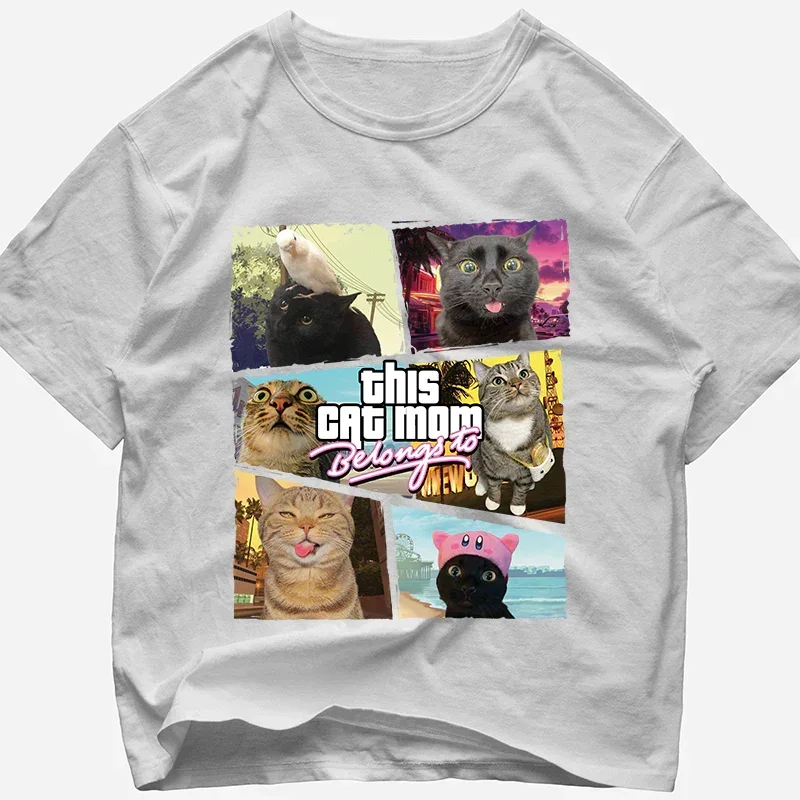 "This Cat Mom/Dad Belongs to" Handcraft Tee - Histozing