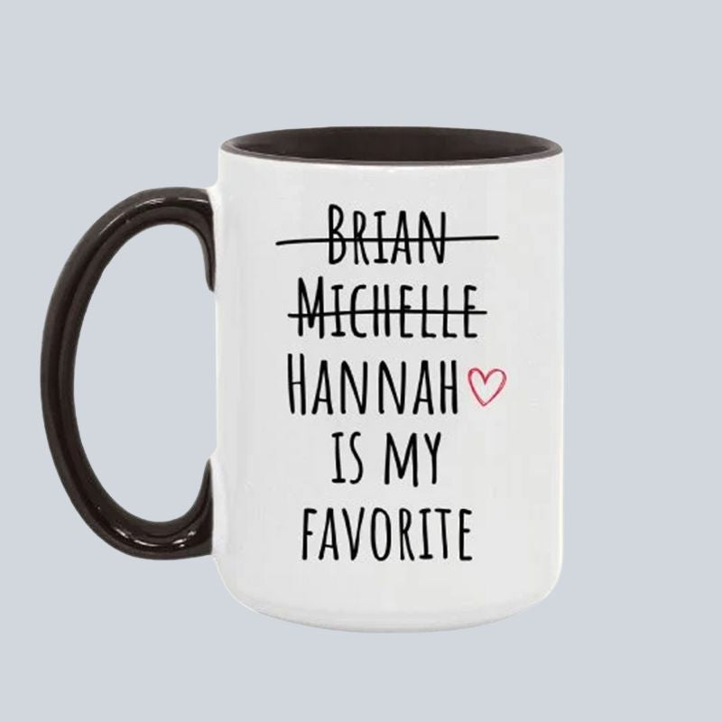 "Fav Luv" Mug