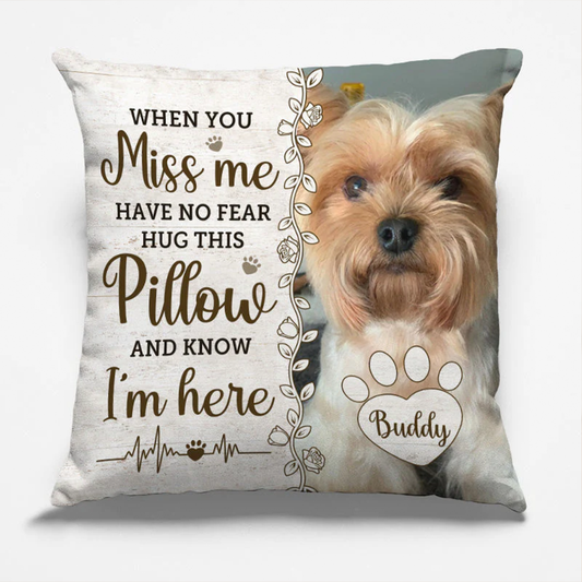 Memorial Pet Handcraft Pillow