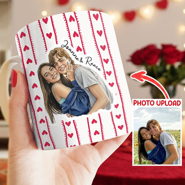 Trendy Wavy Couple Mug