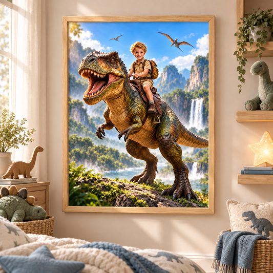 Dinosaur Adventure Canvas