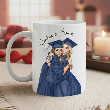 Water Color Mug Graduation Gift