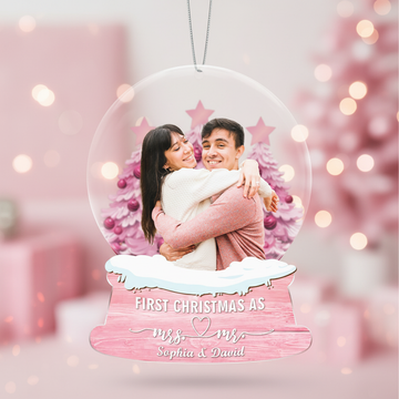 Our First Christmas Acrylic Ornament