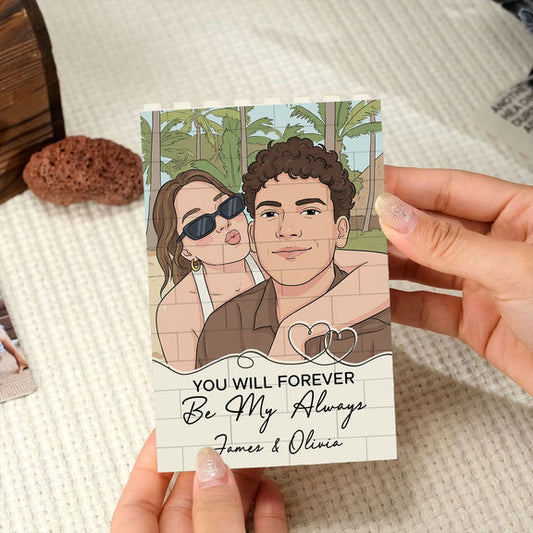 Block Puzzle - Photo Upload - Gift for Boyfriends, Husband