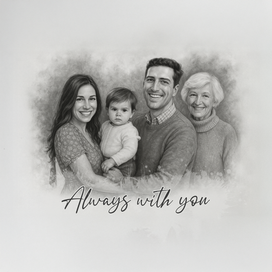 Always With You Handcrafted Wall Art