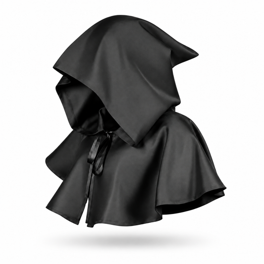 Hooded Black Cape