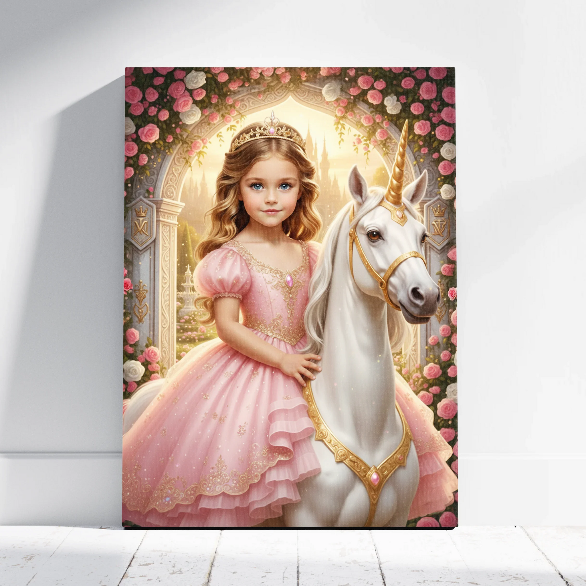 "Enchanted Princess" Wall Art Canvas