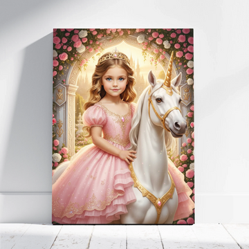"Enchanted Princess" Wall Art Canvas