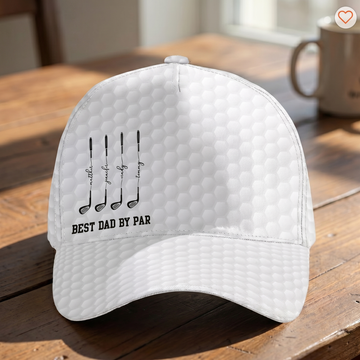 Personalized Classic Cap -  Best Dad By Par