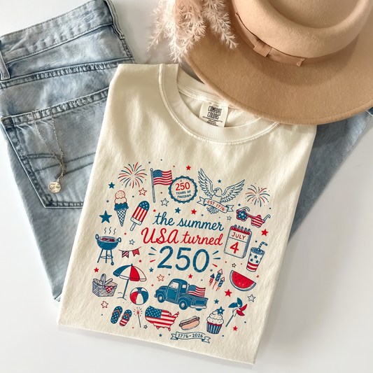 The Summer USA 250th Handcraft Tee