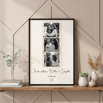 The Love Between Mother & Daughter – Handcraft Wall Art Poster