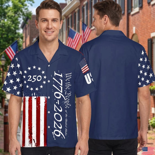 Anniversary Patriotic USA Flag Jersey