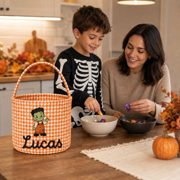 Trick or Treat Bucket Bag - Handcraft Halloween Gifts For Kids