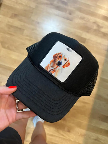 Pet Hat - Custom Photo Trucker hat
