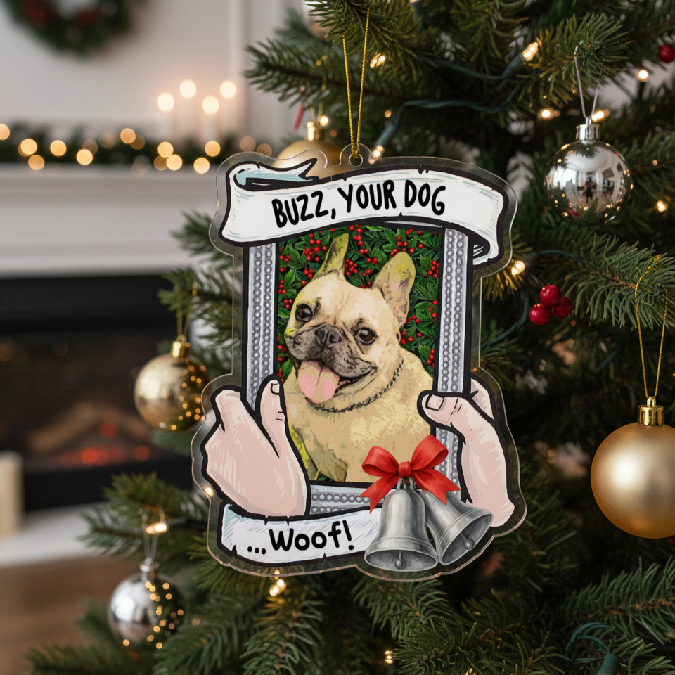 Certified Woof Acrylic Ornament