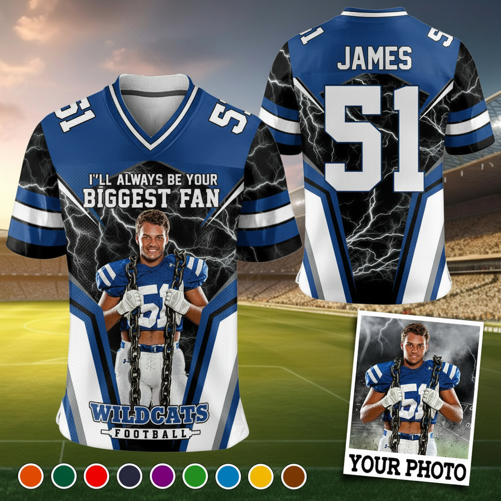 "Brave" Football Jersey