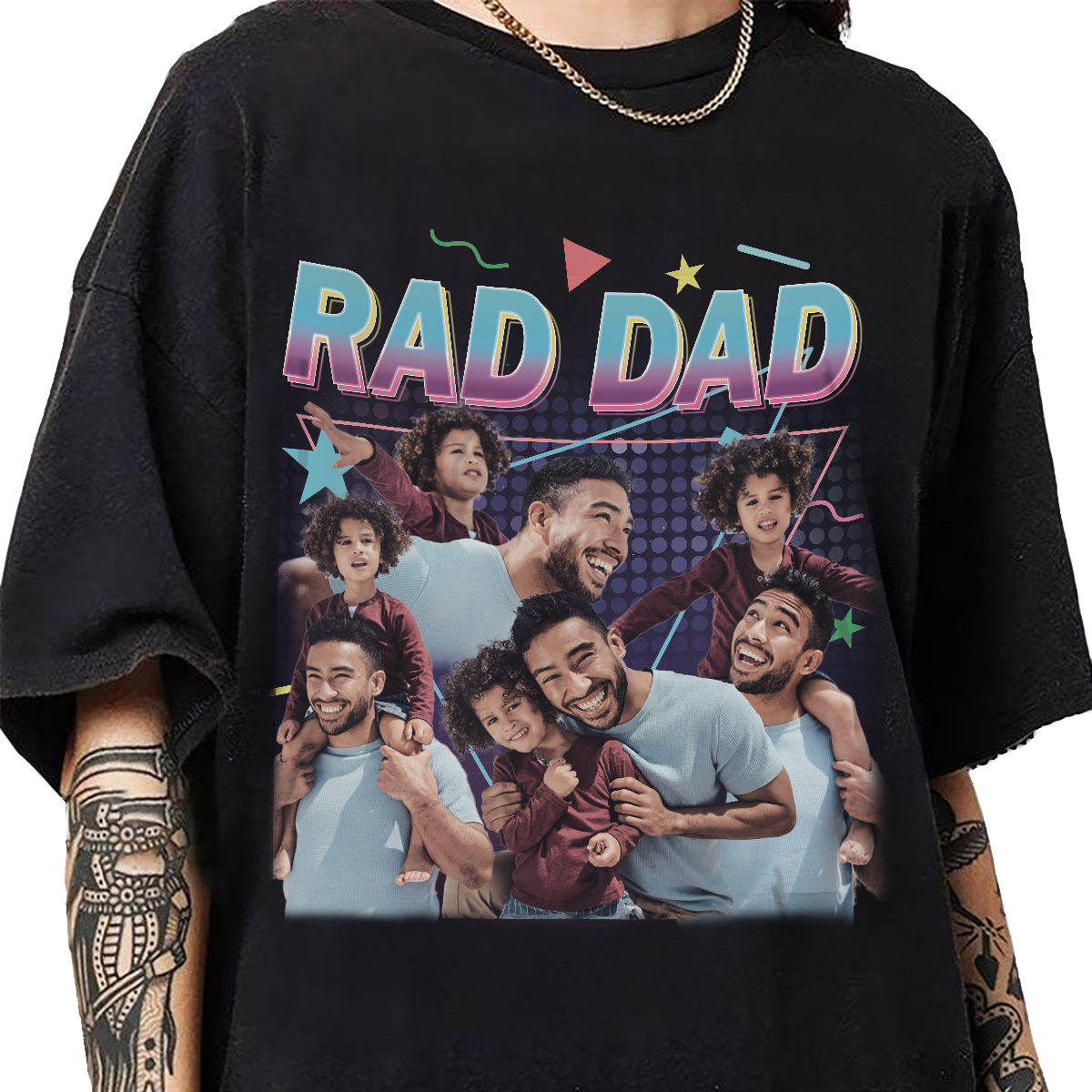 "Rad Dad" Handcraft Tee