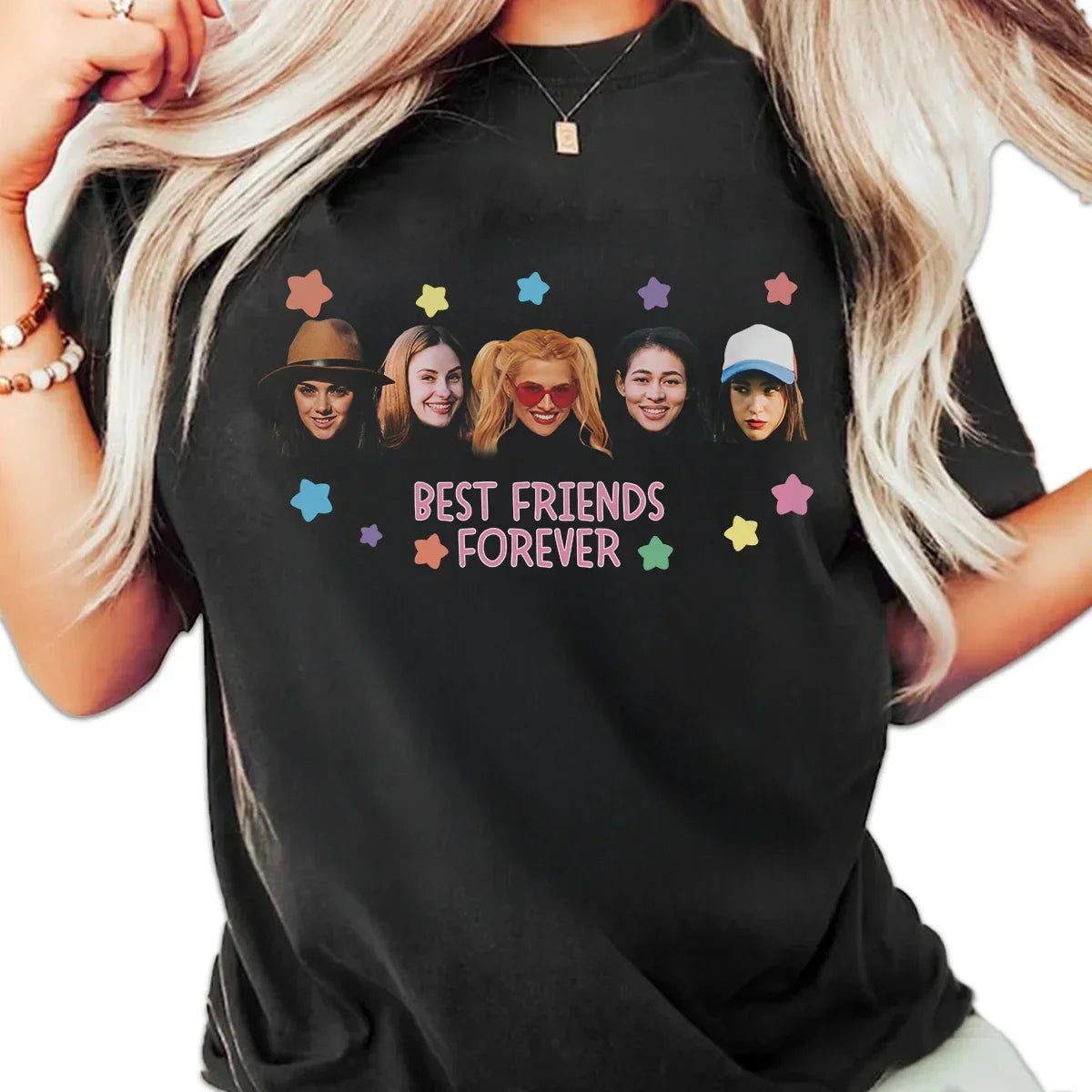 "Best Friend Forever" Handcraft Tee - Histozing