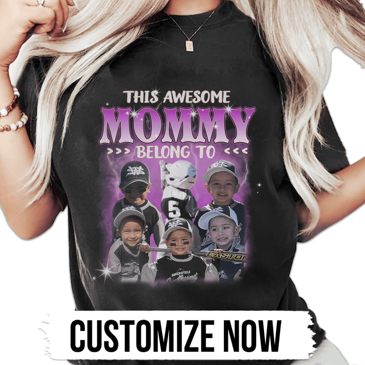 "This Awesome Mommy" Handcraft Tee